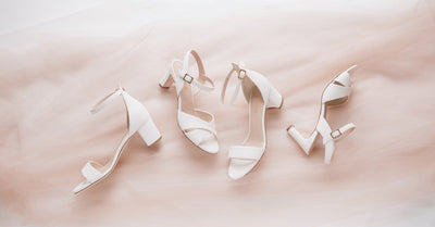 The most comfortable designer bridal shoes