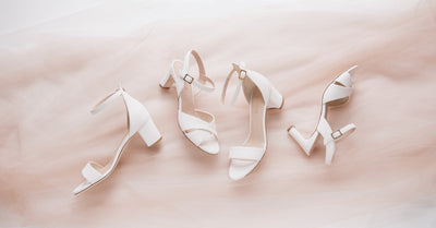 The most comfortable designer bridal shoes